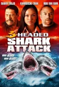 Pochette du film Attaque du requin a 3 têtes, l'