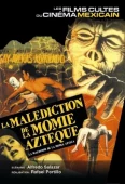 Pochette du film Malédiction de la momie aztèque, la