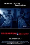 Pochette du film Paranormal Activity 3