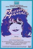 Pochette du film Multiple Maniacs